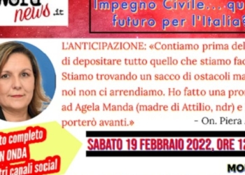 Piera Aiello: «Novità sul caso Manca prima dell’estate»