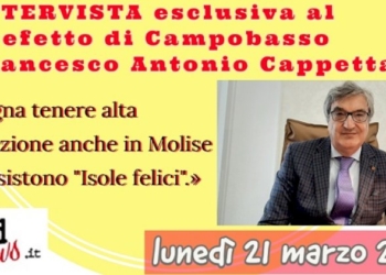 «Bisogna tenere alta l’attenzione anche in Molise. Non esistono più le isole felici»