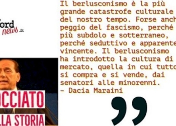 Cronaca tragicomica in un Paese senza memoria e senza pudore