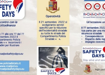 ROADPOL-SAFETY DAYS: “Zero morti sulle strade”