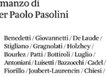 Petrolio 25 anni dopo. (Bio)politica, eros e verità nell’ultimo romanzo di Pier Paolo Pasolini