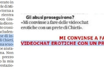 La provincia dalla Forte omertà sulle videochat pedofile