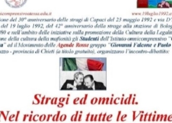 Stragi ed omicidi. Nel ricordo di tutte le Vittime innocenti di mafie e terrorismo