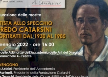 Alfredo Catarsini allo specchio: in mostra a Firenze 25 autoritratti