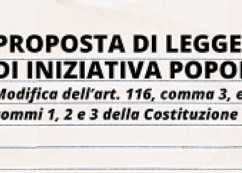 Raccolta firme contro l’autonomia differenziata