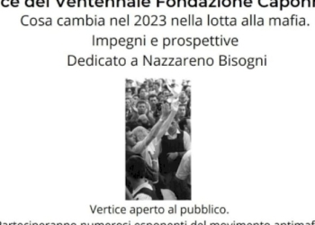 Cosa cambia nel 2023 nella lotta alla mafia? Vertice del Ventennale della Fondazione Caponnetto