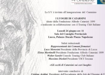 I LUOGHI DI CATARSINI Si inaugura il 26 a Lucca il nuovo Cammino inclusivo tra arte, storia, natura e cultura gastronomica