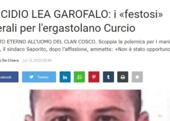 Manifesto per il killer di Lea Garofalo, l’intervento delle Agende Rosse di Bisognano (Cosenza): «Il Comune da che parte sta?»