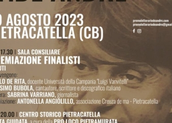 Al via la premiazione della IX edizione del Premio letterario De Andrè