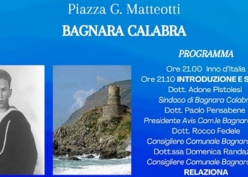 UN EROE DI BAGNARA A CAPO SPADA