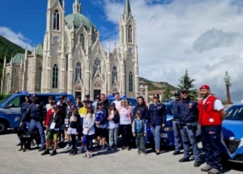 La Polizia di Stato incontra i ragazzi del Campo Scuola