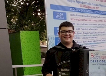 Molise: Francesco Scarselli è l’erede di Peppino Principe, il re della fisarmonica