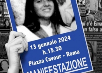 Verità e giustizia per Emanuela Orlandi, sit in a Roma il 13 gennaio
