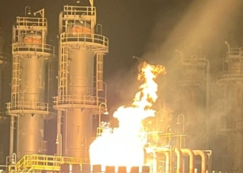 Incendio nello stabilimento Stogit a Cupello