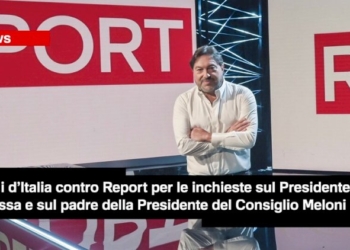 Fratelli d’Italia attacca, un’altra volta, Report