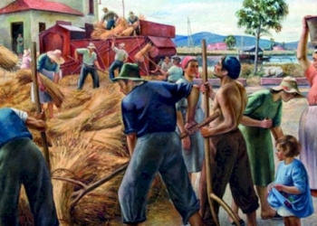 ANTEPRIME ALLA FONDAZIONE: il grande dipinto di Catarsini nel Museo del quarto platano