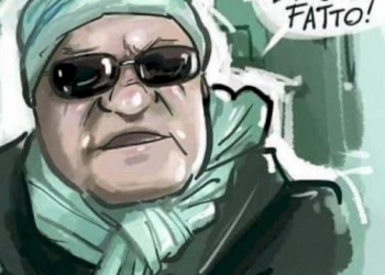 «Arefaceteve l’ucchije, mbapite! Voi che ci cacate solo per le disgrazie o la politica»