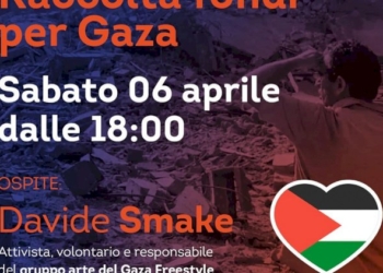 RACCOLTA FONDI A FAVORE DELLA POPOLAZIONE PALESTINESE