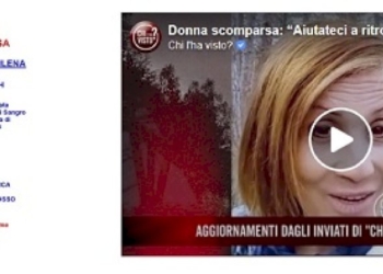 Milena Santirocco scomparsa a Torino di Sangro, ricerche in corso