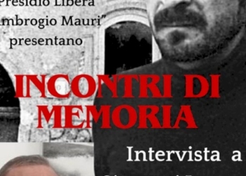 Giovanni Impastato arriva a Sulmona