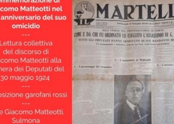 Garofani Rossi per Giacomo Matteotti