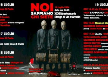 STRAGE di via d’Amelio: ecco gli eventi del 19 luglio a Palermo