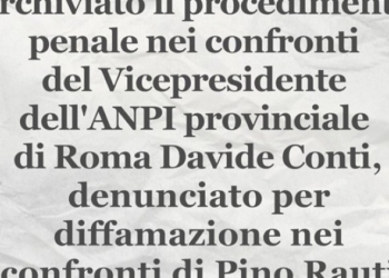 Rauti perde contro l’ANPI