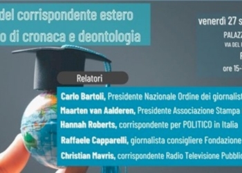 Il ruolo del corrispondente estero tra diritto di cronaca e deontologia