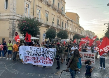 Un corteo contro il G7 agricoltura e pesca ricco di slogan carico di speranza in un futuro migliore