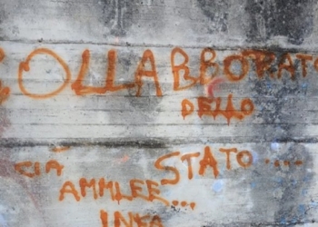 QUELLE SCRITTE INQUIETANTI…
