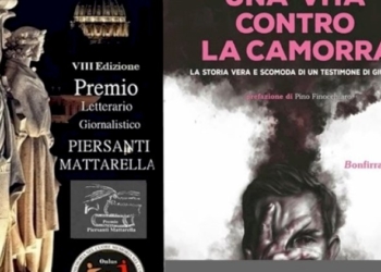 Una Vita contro la camorra scelto tra i finalisti del Premio letterario giornalistico Piersanti Mattarella