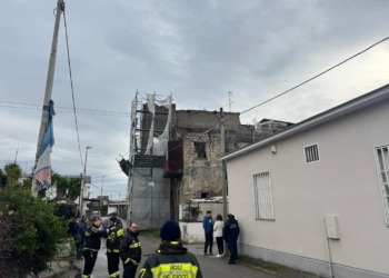 Somma Vesuviana: si è sfiorata la tragedia. Il crollo era stato annunciato