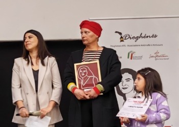 «Proprio per il luogo dove ci troviamo voglio condividere il Premio che ricevo con i miei fratelli»