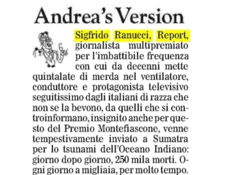 «Vivo da sempre con il pensiero, il timore che ogni volta che saluto mio padre possa essere l’ultima»