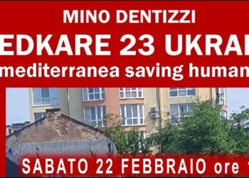 “Medcare 23 Ukraine” di Mino Dentizzi arriva a Campomarino