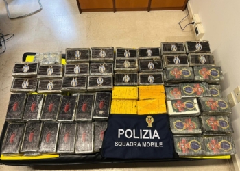Sequestrati 172 kg di cocaina per un valore economico di oltre 25 milioni di euro