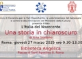 “Una storia in chiaroscuro” alla Biblioteca Angelica di Roma: lettura scenica e omaggio alla scrittrice Nina Giordano
