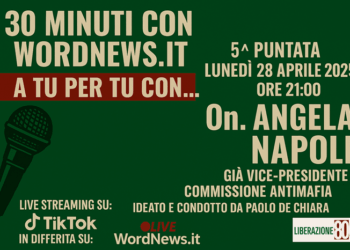 Angela Napoli ospite di “30 minuti con WordNews.it”: la voce coraggiosa contro la ‘ndrangheta e per i testimoni di giustizia