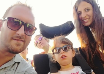 Francesca, “bimba dagli occhi belli”, e la testimonianza d’amore del padre Simone