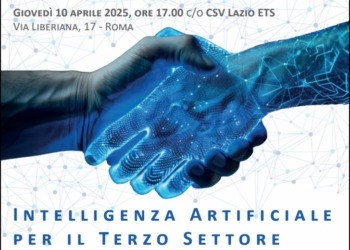 Intelligenza Artificiale e Volontariato: convegno a Roma sul futuro del Terzo Settore