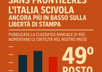 Libertà di stampa, Italia al 49° posto: minacce, bavagli e concentrazione dei media