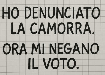 Il grido del testimone di giustizia: “Votare o morire. Lo Stato mi ha abbandonato”