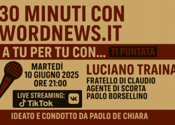 “30 minuti con WordNews.it” con Luciano Traina e la memoria della Strage di Via D’Amelio