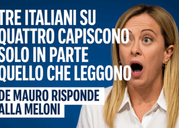 Il cervello “rettiliano” d’Italia? No, è l’analfabetismo funzionale a tenere in piedi il Governo Meloni