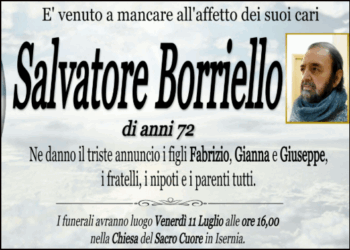 Addio a Salvatore Borriello, coscienza inquieta e anima gentile