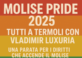 Molise Pride 2025 a Termoli con Vladimir Luxuria. Una parata per i diritti che accende il Molise