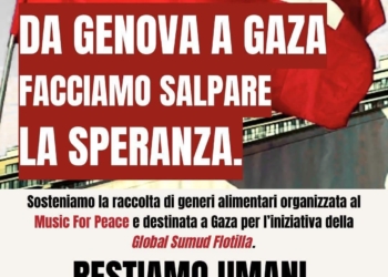 Gaza: Cgil, sosteniamo l’iniziativa umanitaria e nonviolenta promossa dalla Global Sumud Flotilla.