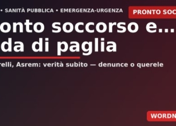 Pronto soccorso e… coda di paglia