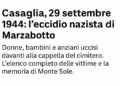 Casaglia, 29 settembre 1944: l’eccidio dimenticato di Marzabotto