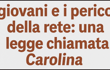 I giovani e i pericoli della rete: una legge chiamata Carolina a San Fermo della Battaglia